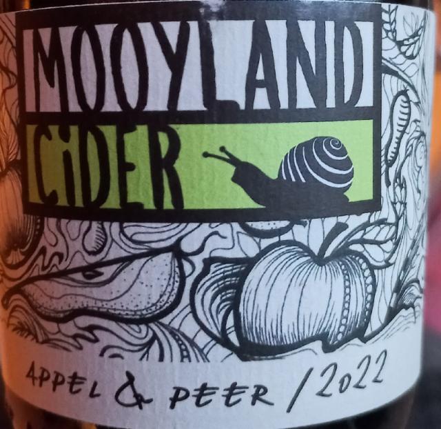 Cider appel-peer (2022) 5.7%, Mooyland, Netherlands