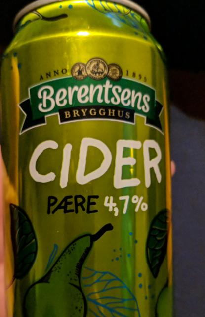 Cider pære, Berentsens Brygghus