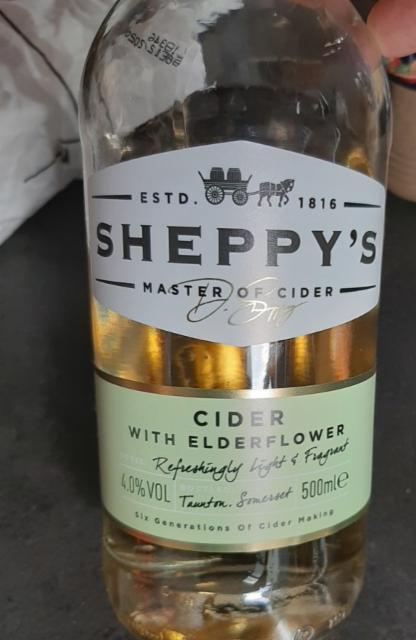 Cider With Elderflower, Sheppy’s Cider Ltd.