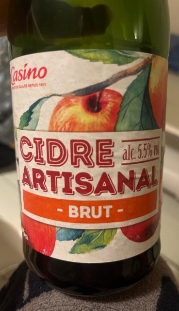 Cidre artisanal Brut, Casino