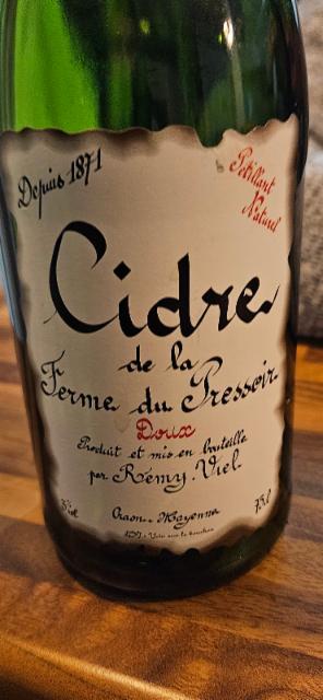 Cidre de la ferme du Pressoir Doux 3.0%, La Ferme Du Pressoir, France