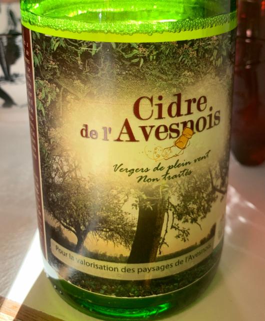Cidre De L'Avesnois 4.0%, Contesse Christelle Et Patrice, France
