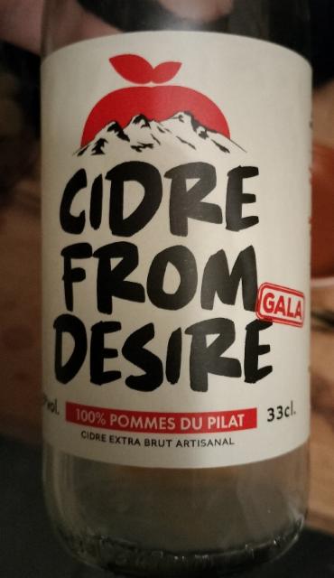 Cidre From Desire 6.5%, Cidrerie Du Pilat, France