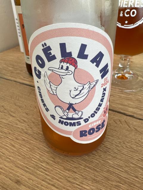 Cidre Goëllan Rosé 4.5%, Goëllan, France