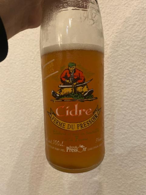 Cidre traditionnel de la Ferme du Pressoir Brut 5.0%, La Ferme Du Pressoir, France