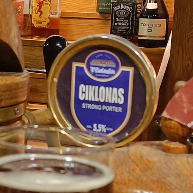 Ciklonas 5.5%, Alaus Namai Vilnius - Pilialaukis, Lithuania