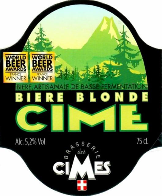 Cime 5.2%, Brasserie Des Cimes, France