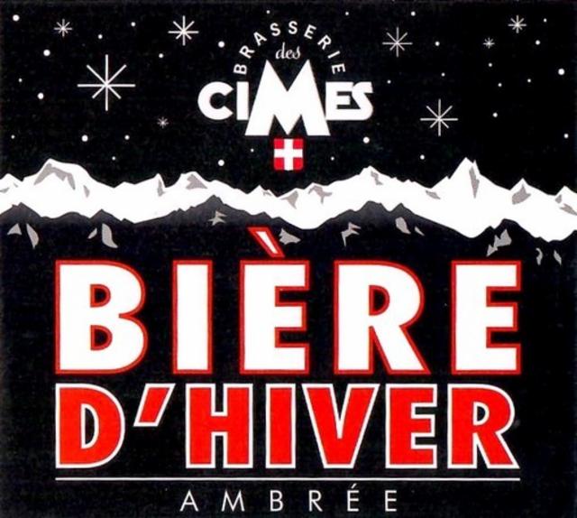 Cimes Bière D'Hiver 7.0%, Brasserie Des Cimes, France