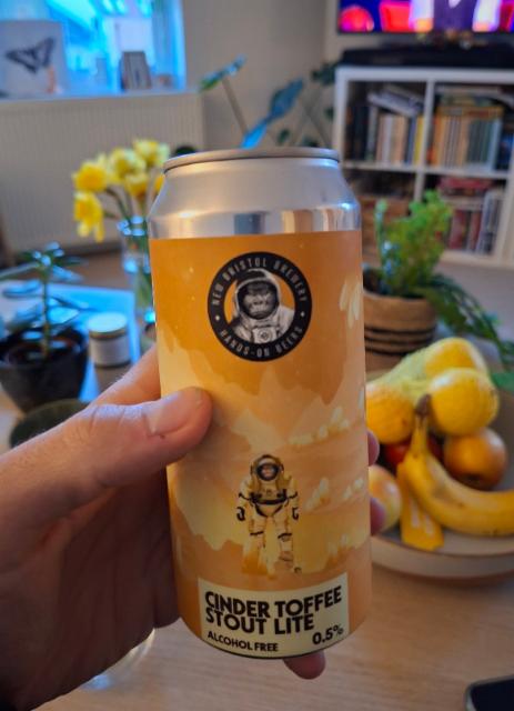 cinder toffee stout lite, New Bristol Brewery