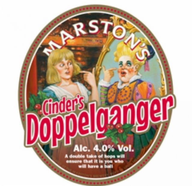 Cinder's Doppleganger 4.0%, Marston's Brewery, England
