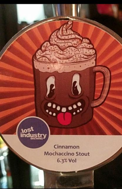 Cinnamon Mochaccino Stout 6.3%, Lost Industry Brewing, England