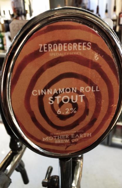 Cinnamon Roll Stout 6.2%, Zerodegrees, England