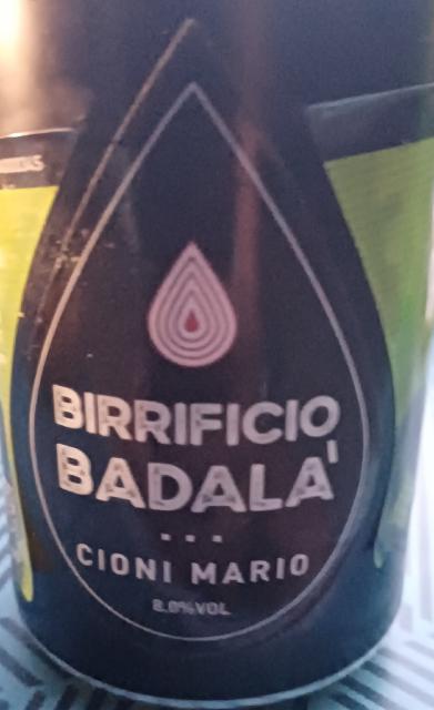 cioni mario 8.0%, Birrificio badalà, Italy