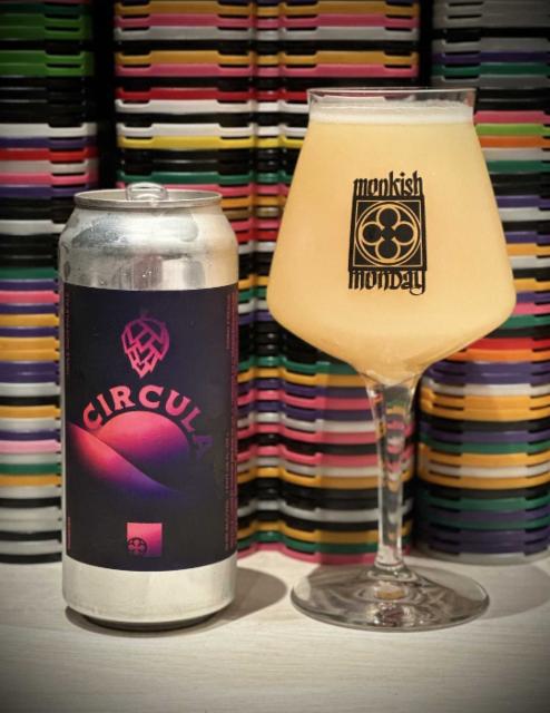Circular 10.5%, Monkish Brewing Company, United States