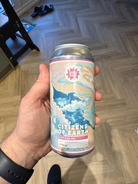 Citizens of earth 5.5%, Shiny Brewery, United Kingdom
