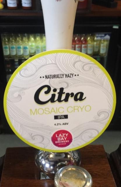 Citra - Mosaic Cryo 4.2%, Lazy Bay, England