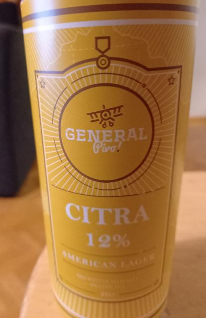 Citra 12 5.0%, Pivovar General, Slovakia