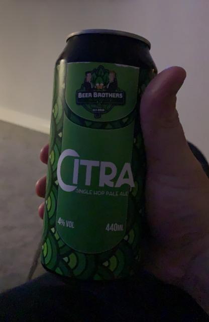 Citra 4.0%, Beer Brothers LTD, England