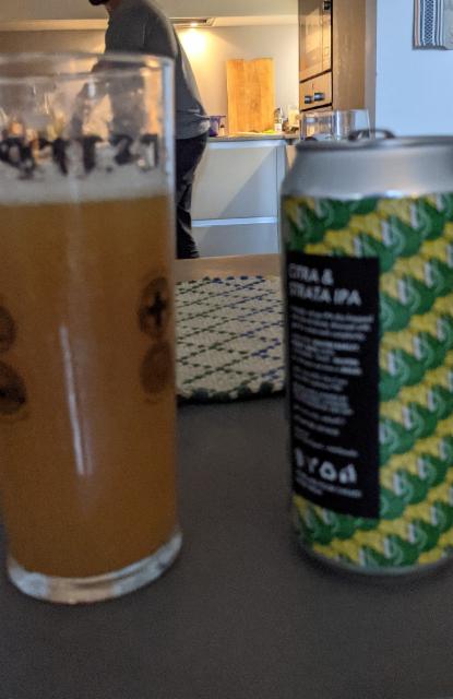 Citra & Strata 5.9%, Brick Brewery, England