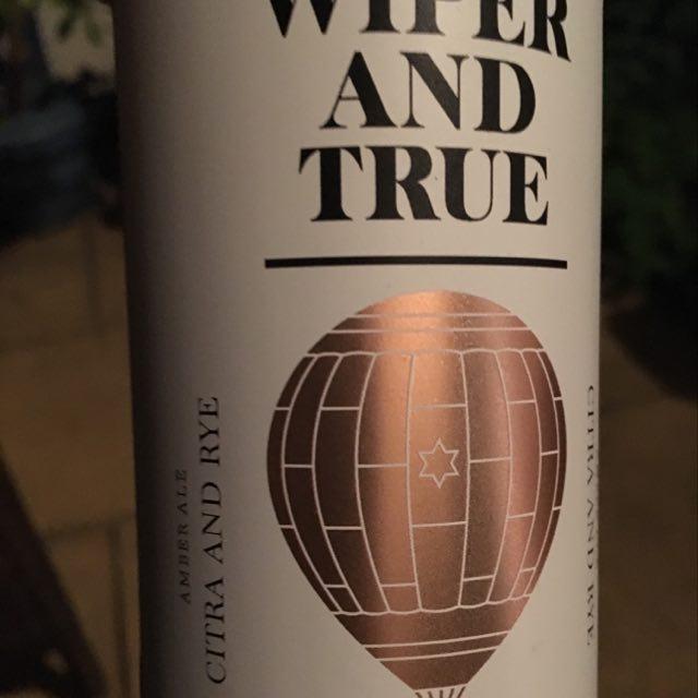Citra and Rye 5.2%, Wiper and True, England
