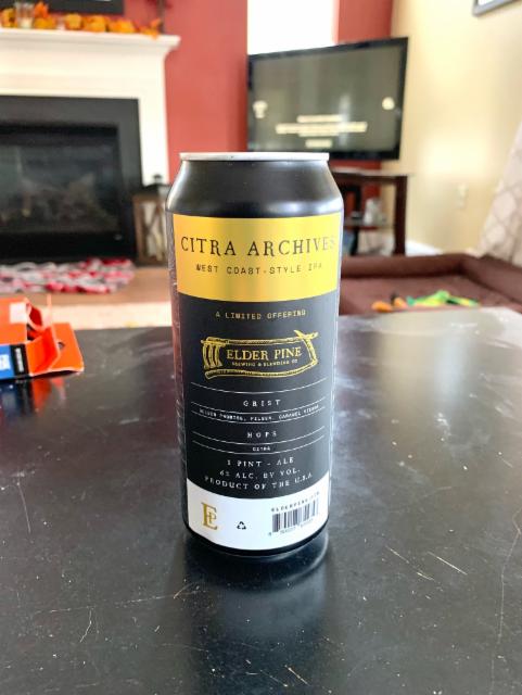 Citra Archives 6.0%, Elder Pine, United States