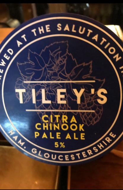 Citra Chinook Pale Ale 5.0%, Tiley's (The Salutation Inn), England