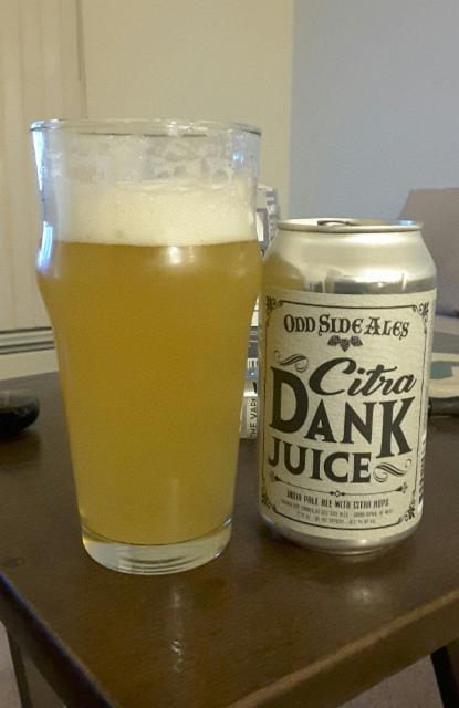 Citra Dank Juice 7.0%, Odd Side Ales, United States