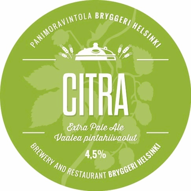 Citra Extra Pale Ale, Helsinki Bryggeri Brewhouse (Royal Unibrew)