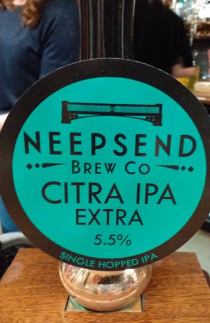 Citra IPA Extra 5.5%, Neepsend Brewery Ltd, England