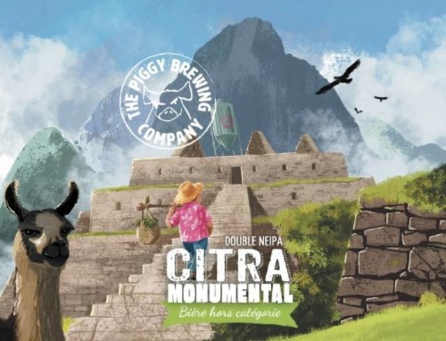 Citra Monumental 8.0%, The Piggy Brewing Company, France
