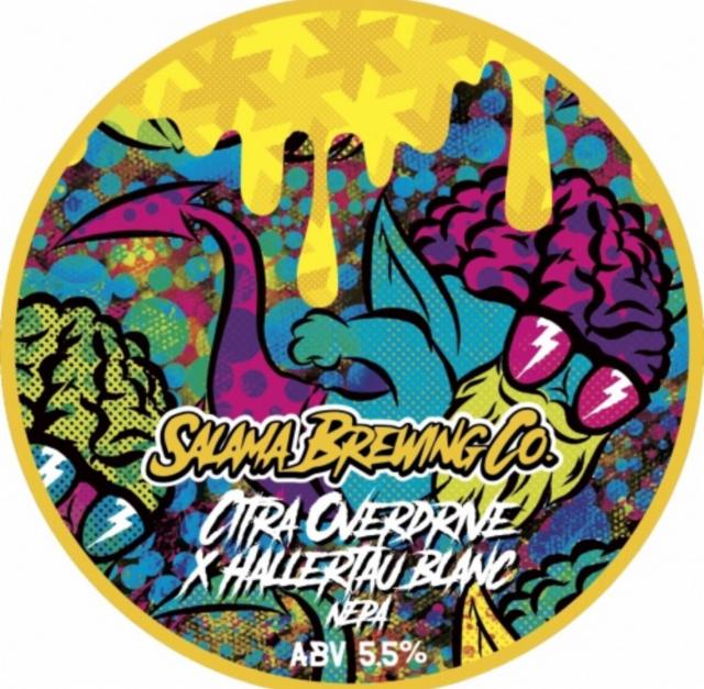 Citra Overdrive x Hallertau Blanc 5.5%, Salama Brewing Company, Finland