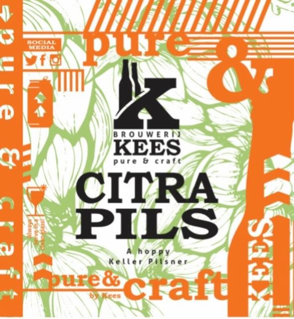 Citra Pils 4.5%, Brouwerij Kees, Netherlands