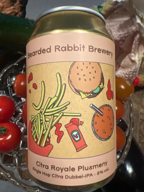 Citra Royale Plusmeny 8.0%, Bearded Rabbit Brewery, Sweden