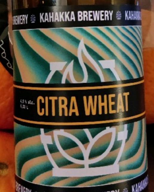 Citra Wheat 4.5%, Kahakka Brewery, Finland