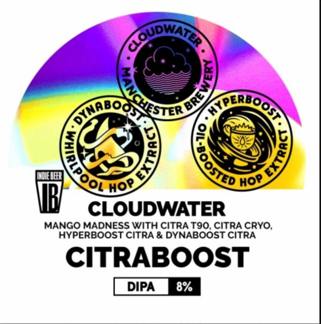 Citraboost 8.0%, Cloudwater Brew Co., England