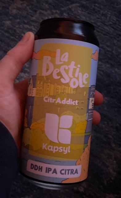 CitrAddict 6.5%, Brasserie La Bestiole, France
