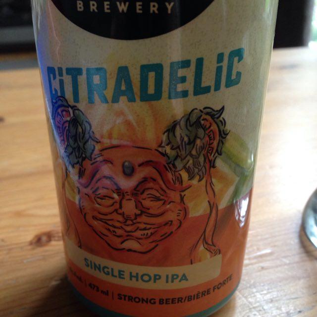 Citradelic Single Hop IPA 6.0%, Big Rock Brewery, Canada
