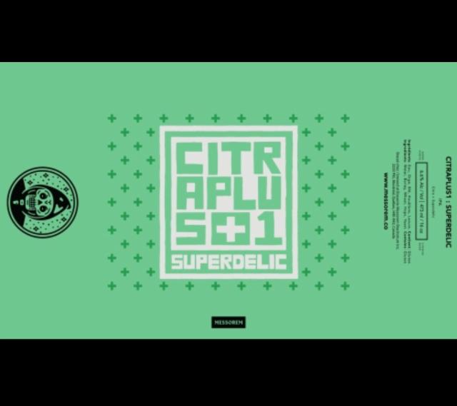 Citraplus1: Superdelic 6.6%, Messorem, Canada