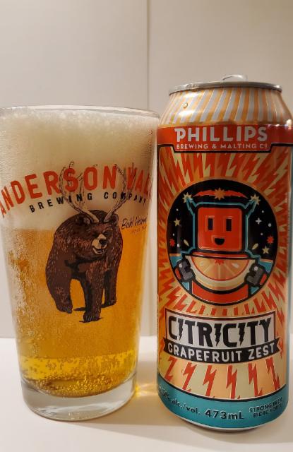 Citricity 6.2%, Phillips Brewing & Malting Co., Canada