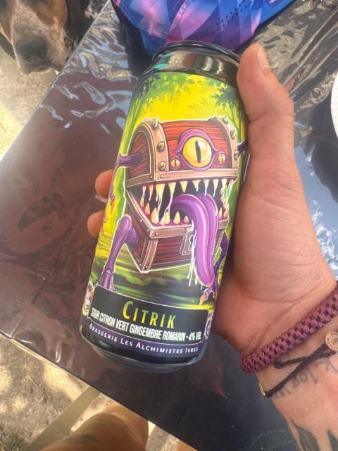 Citrik 4.0%, Brasserie Les Alchimistes Ivres, France