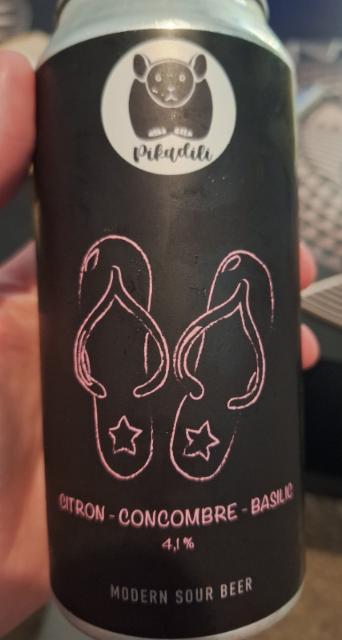 Citron - Concombre - Basilic, Brasserie Pikadili