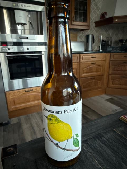 Citronärlans Pale Ale 5.6%, Bryggkonst Örebro, Sweden