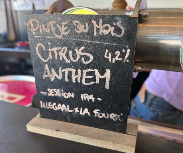 Citrus anthem, Brasserie ILLegaaL
