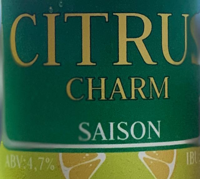 Cítrus Charm Saison 4.7%, CervejaBox, Brazil