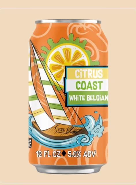 Citrus Coast White Belgium 5.0%, South Beach Brewing Company, United States