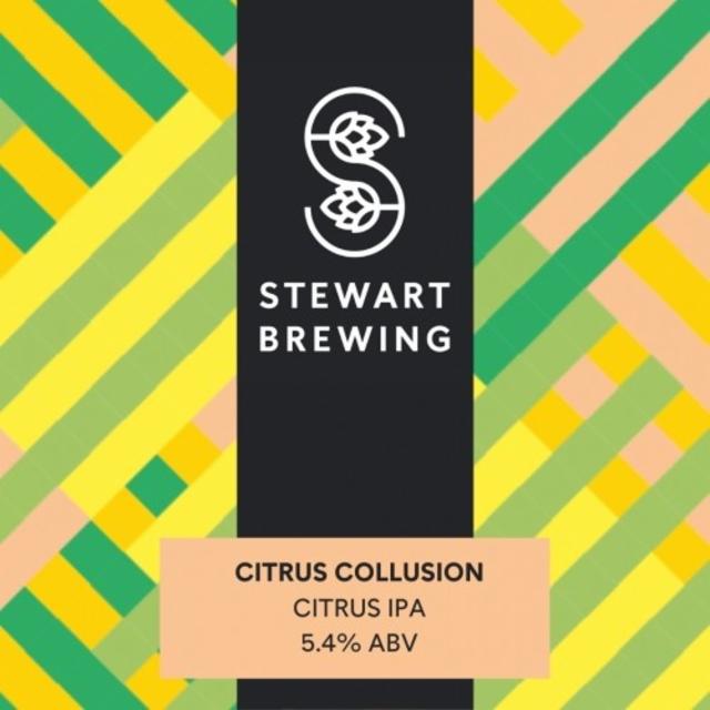 Citrus Collusion 5.4%, Stewart Brewing, Scotland