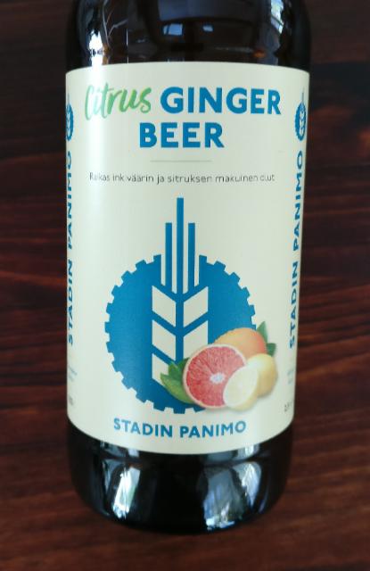 Citrus Ginger Beer 2.5%, Stadin Panimo, Finland