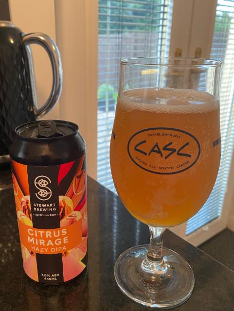 Citrus Mirage 7.0%, Stewart Brewing, Scotland