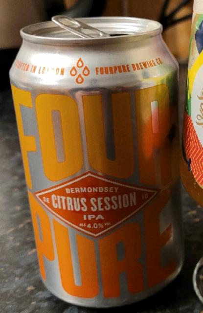 Citrus Session IPA 4.0%, Fourpure Brewing Co., England