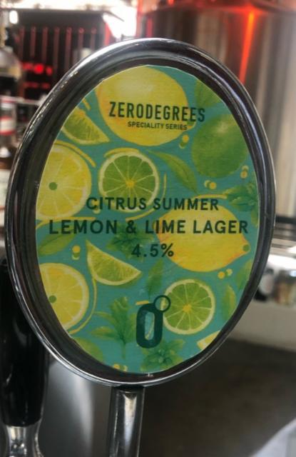 Citrus Summer 4.5%, Zerodegrees, England